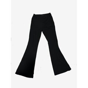 Long Black Flare Pants